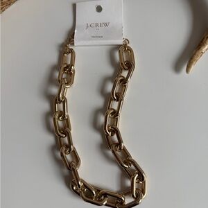 NWT J. Crew Gold Chain Necklace